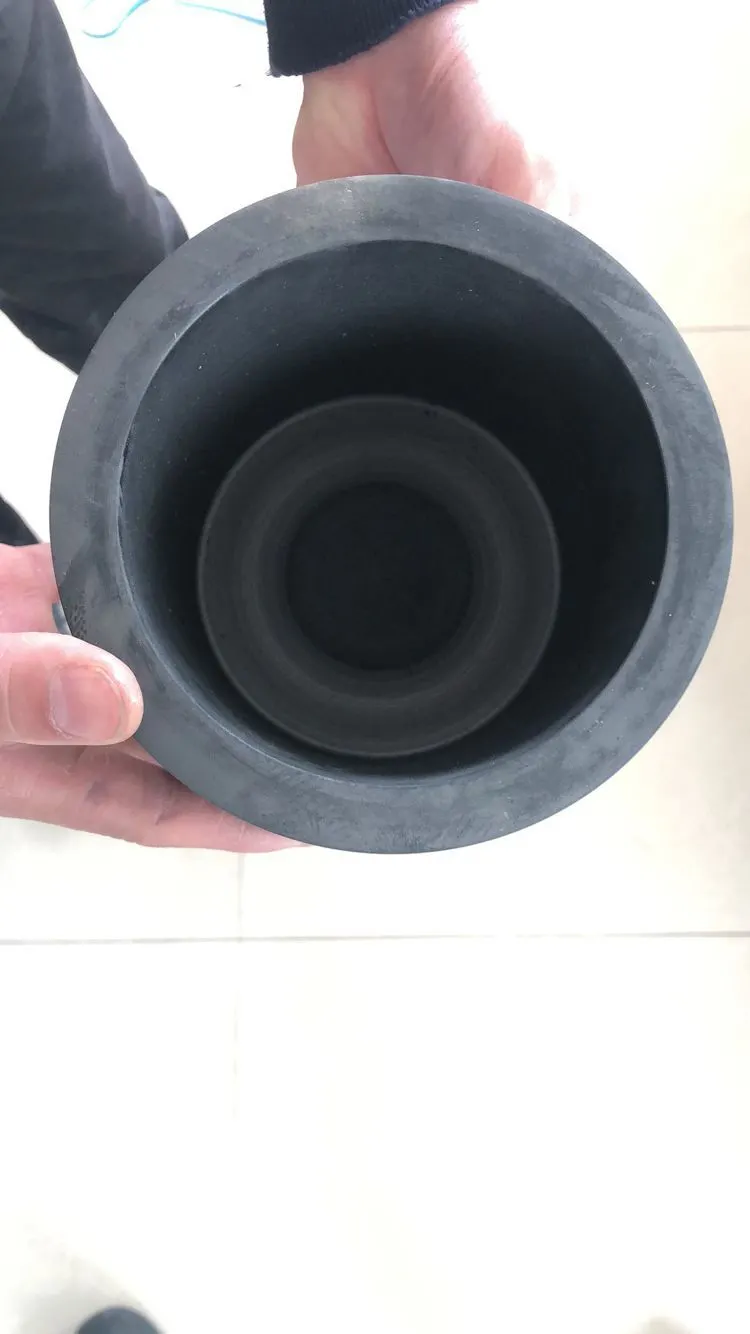Carbon Graphite Crucible for Aluminum, Steel Melting Foudry
