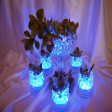 Wireless Battery Operated Under Table Led Light Wedding Centerpieces for banquet Table Decoration
