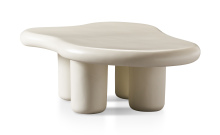 Cream-style coffee table