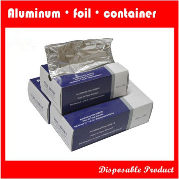 Feuille de papier d&#39;aluminium pop-up de ménage familial