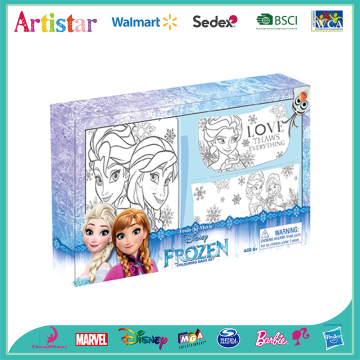 DISNEY FROZEN colouring your own bags set