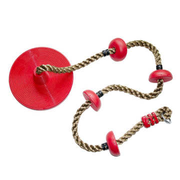 Multicolor Tree Swing Climbing Rope with Platform