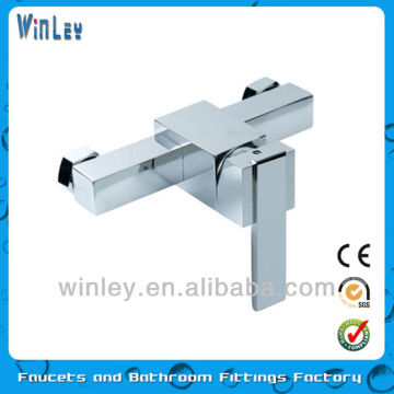 Unlike other wall mounted bath shower faucets