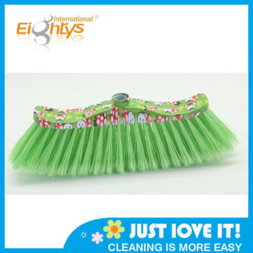 Printed broom head, plastic broom head, cleaning broom head