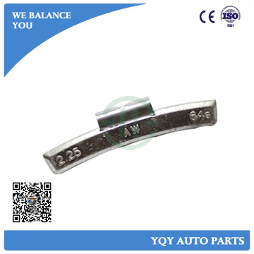 Pb clip on wheel weights wheel balancing weights