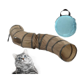 Collapsible Cat Tunnel with Steel Frame