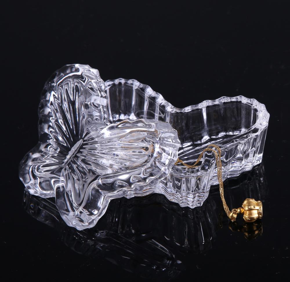 Br 1430butterfly Shape Jewelry Gift Box With Lid