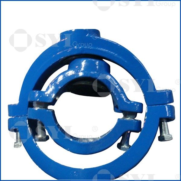 U Type Galvanized Stainless Steel Metal Hose Clamp Saddle Pipe Clamp for PE pipe