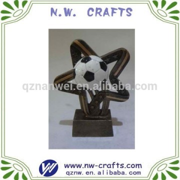 2016 Souvenir trophy sports soccer resin trophy award