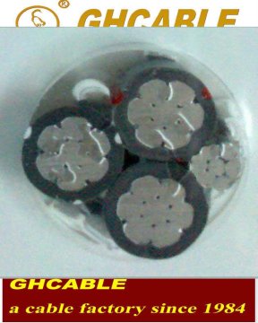 Overhead Quadruplex Service Drop Cable