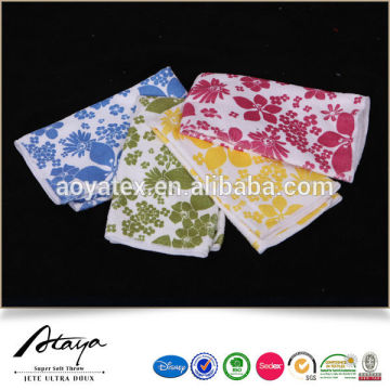 custom logo print microfiber cleaning cloth