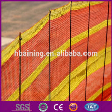 Waterproof Orange plastic safety fence