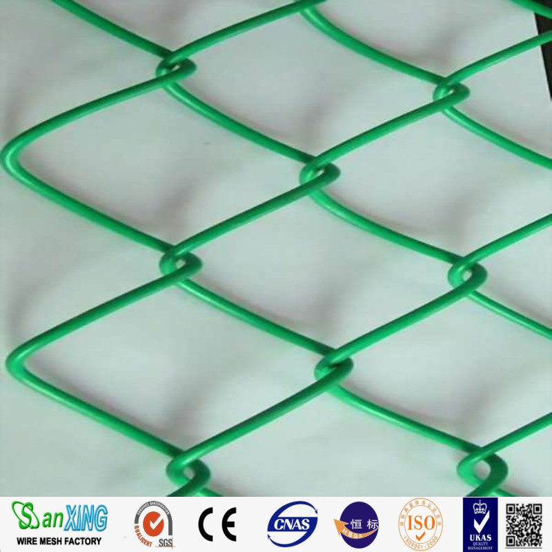 Hot Sale Durable PVC Coated Chain Link Fence