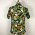 Camisa de manga corta de diseño hawaiano de alta calidad