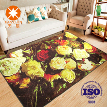Custom Painting Pattern Printed Indoor Carpet Rug