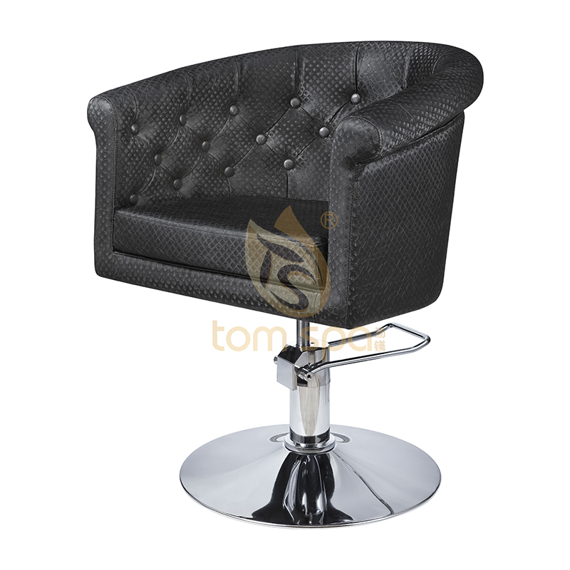 Beauty Salon Styling Chairs Black