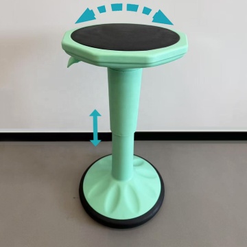 Adjustable Height Stool for Sensory and Student Posture in Classroom