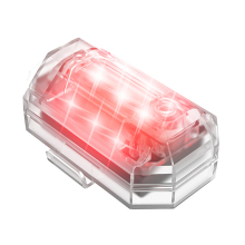 7 Color Car LED Strobe Lights - USB Rechargeable Flash Light