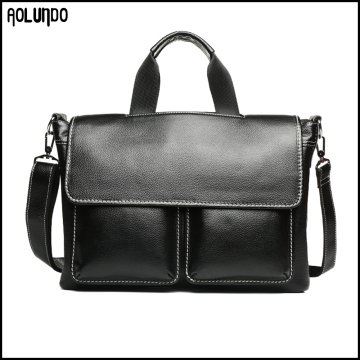 Popular genuine leather messenger bags china