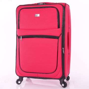 Colourful travel trolley luggage bag fabric bag