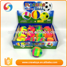 China manufacturer rubber light up kids bounce back ball