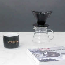 Ceramic Dripper Coffee Accessories - Reusable Coffee Filter for Pour Over