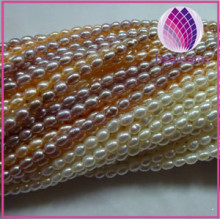 Wholesale Pearl Mix Cultured Freshwater Pearl 3-4mm Rice