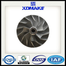 j65 turbojet turbo compressor wheel replacement size design