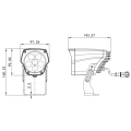 12W wasserdichtes LED-Flutlicht