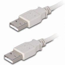 Interconnect Cable with Gold-plated Shell, Various Colors are Available