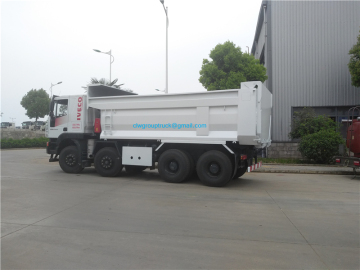 New 8x4 muck truck with container cover