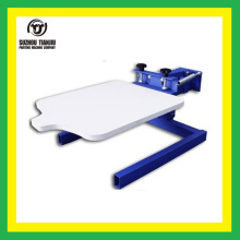 1 color screen printing press