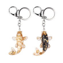 Resin Fish-Shaped Keychain Handicraft