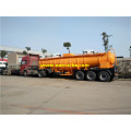 20000L Tri-axle Sulfuric Acid Road Tanker Trailers