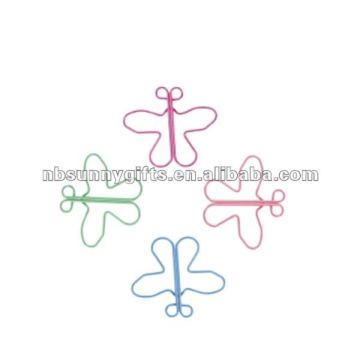 butterfly shape colorful metal bookmark paper clip,office&school supplies.advertising gifts