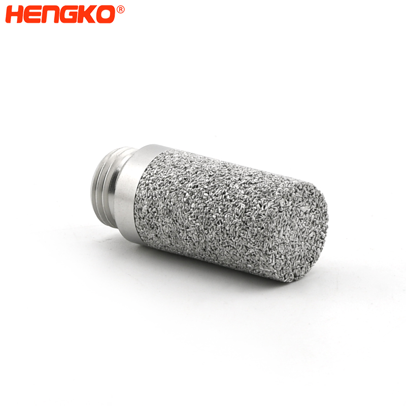 Custom Stainless Steel sensor Probe Filter Enclosure Covers Porous metal Housing for Digital Controller Temperature Humidity