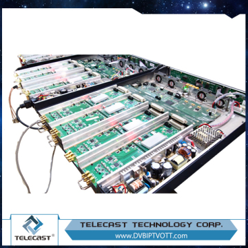 24*DVB-C RF output 16 QAM edge ip qam modulator