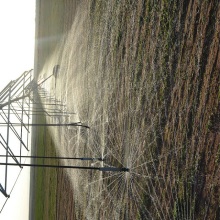 Center pivot irrigation machine