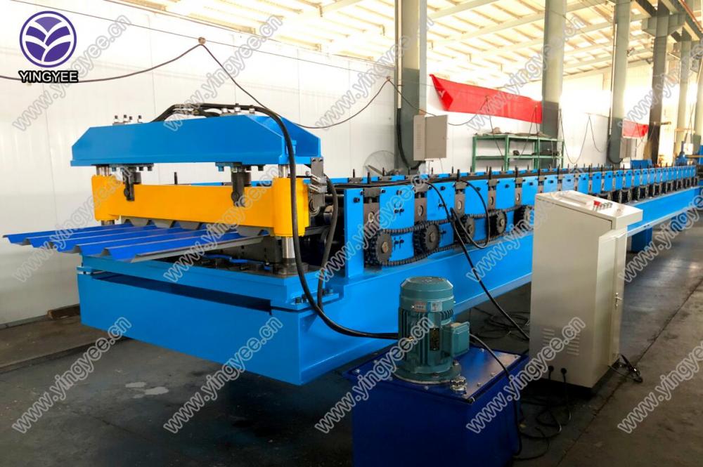 Most popular Trapezoid Roofing Sheet Roll Forming Machine