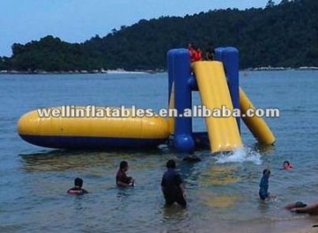 summer popular inflatable aqua park games / inflatable aqua sport games