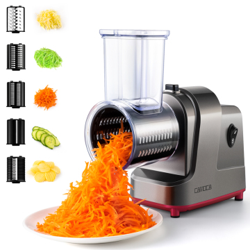 Electric Fruit and Vegetable Shredder: Slicer, Cutter & Salad Maker