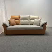 Convertible Sofa Bed with Charging Station: Dual-Purpose Foldable Sofabed for Sitting and Lying