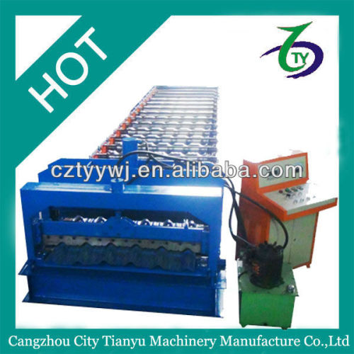 Industry construction galvanized roof tile cold rolling machinery