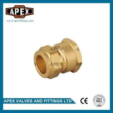 APEX Wholesale Price Forged Equal Female Compression Plumbing fitting