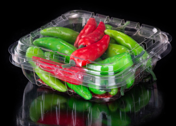 Blister packaging box for vegetables and fruits