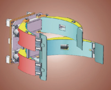 Forklift Separate Paper Roll Clamps