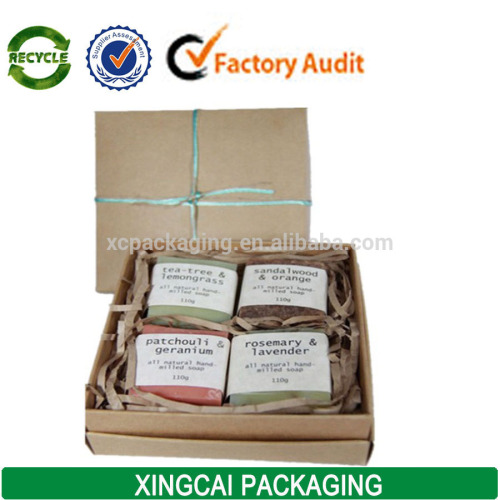 wholesale lid & base handmade soap packaging box