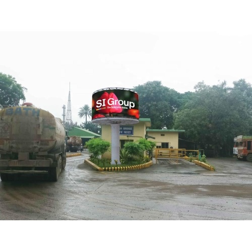Customized Flower shape led screen