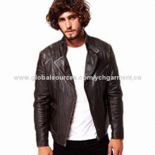 Men's 100% Cow Leather Jacket