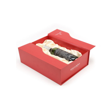 Innovative Popular Luxury Book Shape Wine Gift Box